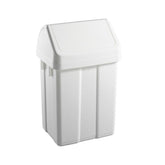 BIN WITH SWING LID 12L WHITE (TT 5220)